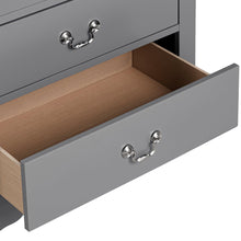 Carregar imagem no visualizador da galeria, Transitional 5-Drawer 31.5 in. Wide Chest of Drawers with Bracket Feet