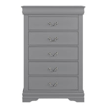 Carregar imagem no visualizador da galeria, Transitional 5-Drawer 31.5 in. Wide Chest of Drawers with Bracket Feet