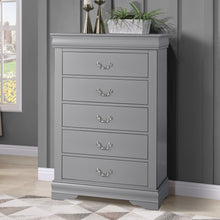 Carregar imagem no visualizador da galeria, Transitional 5-Drawer 31.5 in. Wide Chest of Drawers with Bracket Feet