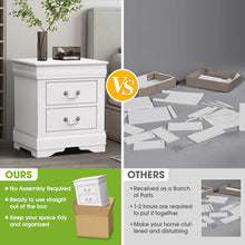 Carregar imagem no visualizador da galeria, Furniture of America Night Stand Louis Philippe