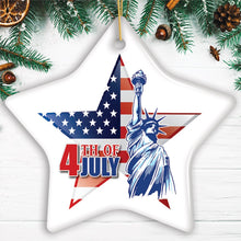 Carregar imagem no visualizador da galeria, 4th of July American Patriotism Ornament