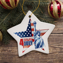 Carregar imagem no visualizador da galeria, 4th of July American Patriotism Ornament