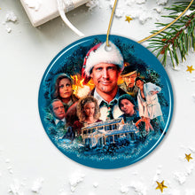 Load image into Gallery viewer, Christmas Vacation Mural Artistic Christmas Ornament, Shitters Full Crew