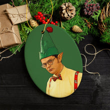 Load image into Gallery viewer, Dwight Schrute Elf Christmas Ornament, The Office