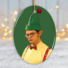 Load image into Gallery viewer, Dwight Schrute Elf Christmas Ornament, The Office