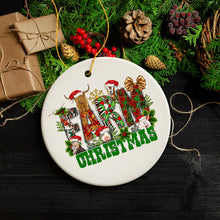Load image into Gallery viewer, Enchanting Farm Christmas Ceramic Ornament with Horse, Pig, Goat, Cattle and Hog