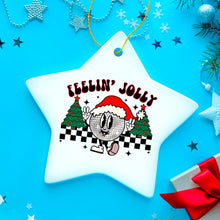 Carregar imagem no visualizador da galeria, Feelin Jolly Retro Disco Christmas Ornament