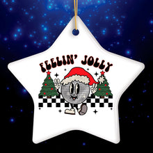 Carregar imagem no visualizador da galeria, Feelin Jolly Retro Disco Christmas Ornament