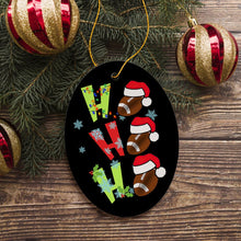 Cargar imagen en el visor de la galería, Football Christmas Ornament
