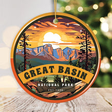 Carregar imagem no visualizador da galeria, Great Basin National Park Retro Ornament, Nevada Traveler Souvenir and Gift