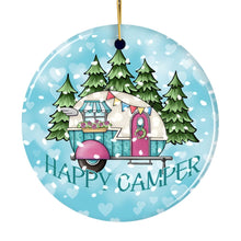 Carregar imagem no visualizador da galeria, Happy Camper Winter RV Ornament