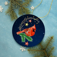 Carregar imagem no visualizador da galeria, Holiday Dream Cardinal Christmas Ornament