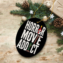 Carregar imagem no visualizador da galeria, Horror Movie Addict Ornament