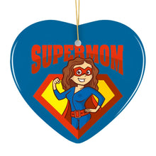 Carregar imagem no visualizador da galeria, Supermom Christmas Ornament, Superhero Themed Gift for Mom