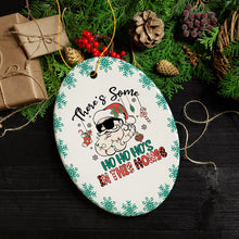 Carregar imagem no visualizador da galeria, There’s Some Ho Ho Ho’s in this House Christmas Ornament, Dirty Joke Funny Gift