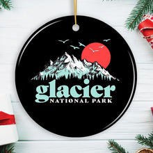 Carregar imagem no visualizador da galeria, Vintage Glacier National Park Ornament