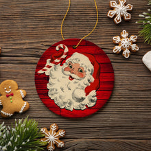 Load image into Gallery viewer, Vintage Santa Claus Ornament