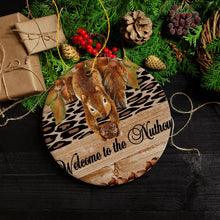 Carregar imagem no visualizador da galeria, Welcome to the Nuthouse Funny Squirrel Ornament