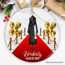 Carregar imagem no visualizador da galeria, Personalized Female Graduation Ceremony Ornament, School Grad Teenage or Adult Girls Gift