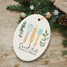 Load image into Gallery viewer, Best Cook Minimalist Personalized Kitchen Chef Ornament