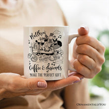 Load image into Gallery viewer, Steamboat Willie Coffee and Friends Personalized Mug, Friendship Appreciation Gift