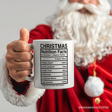 Load image into Gallery viewer, Fully Custom Template Nutrition Facts Personalized Mug, Funny Gift With Custom Names and Facts