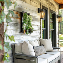 Load image into Gallery viewer, Black Framed Living Wall Planter