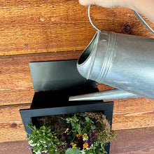 Load image into Gallery viewer, Black Framed Living Wall Planter