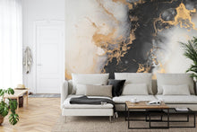 Carregar imagem no visualizador da galeria, Marble Design Alcohol Ink Abstract Pattern Wallpaper Mural. #FT-448512