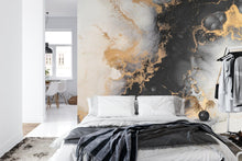 Carregar imagem no visualizador da galeria, Marble Design Alcohol Ink Abstract Pattern Wallpaper Mural. #FT-448512