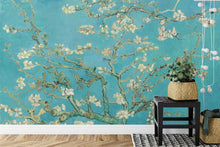 Carregar imagem no visualizador da galeria, Van Gogh Almond Blossom Painting Wallpaper Mural. #IQ-1261-A