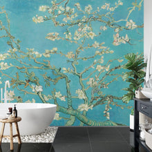 Carregar imagem no visualizador da galeria, Van Gogh Almond Blossom Painting Wallpaper Mural. #IQ-1261-A