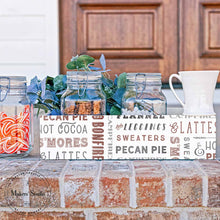 Carregar imagem no visualizador da galeria, Fall Favorites - Mesh Stencil 8.5x11