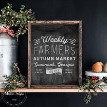 Load image into Gallery viewer, Autumn Market - Mesh Stencil 18x12