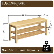 Carregar imagem no visualizador da galeria, Featured Upholstered Storage Bench