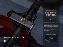 Carregar imagem no visualizador da galeria, Fenix BC15R Lightweight Rechargeable Bicycle Light