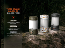 Carregar imagem no visualizador da galeria, Fenix CL26R PRO High Performance LED Rechargeable Camping Lantern