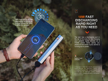 Carregar imagem no visualizador da galeria, Fenix E-CP 1600-lumen LED Flashlight/Powerbank