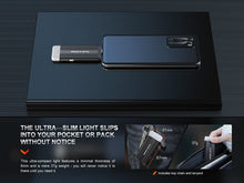 Carregar imagem no visualizador da galeria, Fenix E-SPARK Ultra-Thin Powerbank LED Flashlight