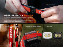 Carregar imagem no visualizador da galeria, Fenix HL18R-T V2 Lightweight Trail Running Headlamp