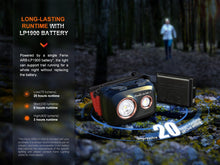 Carregar imagem no visualizador da galeria, Fenix HL32R-T Trail Running LED Headlamp - 800 Lumens