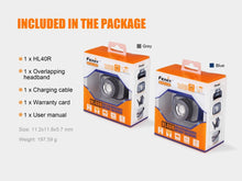 Carregar imagem no visualizador da galeria, Fenix HL40R Focusable USB Rechargeable LED Headlamp