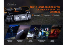 Carregar imagem no visualizador da galeria, Fenix HM60R Outdoor LED Headlamp - 1200 Lumens