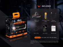 Carregar imagem no visualizador da galeria, Fenix HM61R V2 Rechargeable LED Headlamp - 1600 Lumens