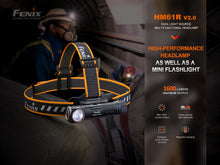 Carregar imagem no visualizador da galeria, Fenix HM61R V2 Rechargeable LED Headlamp - 1600 Lumens