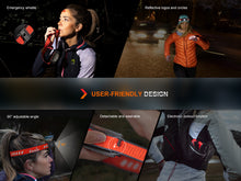 Carregar imagem no visualizador da galeria, Fenix HM62-T Lightweight Trail Running Headlamp