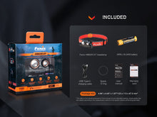 Carregar imagem no visualizador da galeria, Fenix HM65R-DT Trail Running LED Headlamp