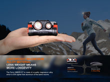 Carregar imagem no visualizador da galeria, Fenix HM65R-DT Trail Running LED Headlamp
