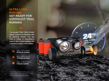 Carregar imagem no visualizador da galeria, Fenix HM65R-DT Trail Running LED Headlamp
