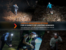 Carregar imagem no visualizador da galeria, Fenix HM65R-T V2 Rechargeable Lightweight Trail Running Headlamp